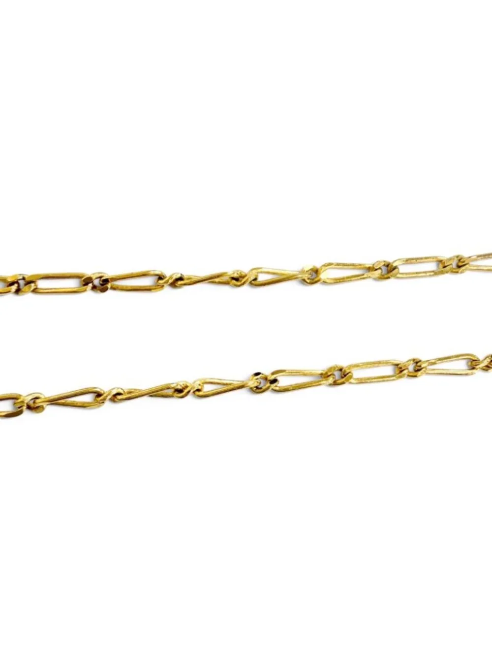 Chanel Vintage Circle CC Logo Necklace Gold